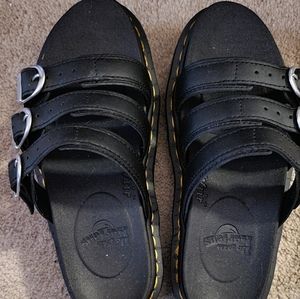 Dr. Martens platform sandals (like new)